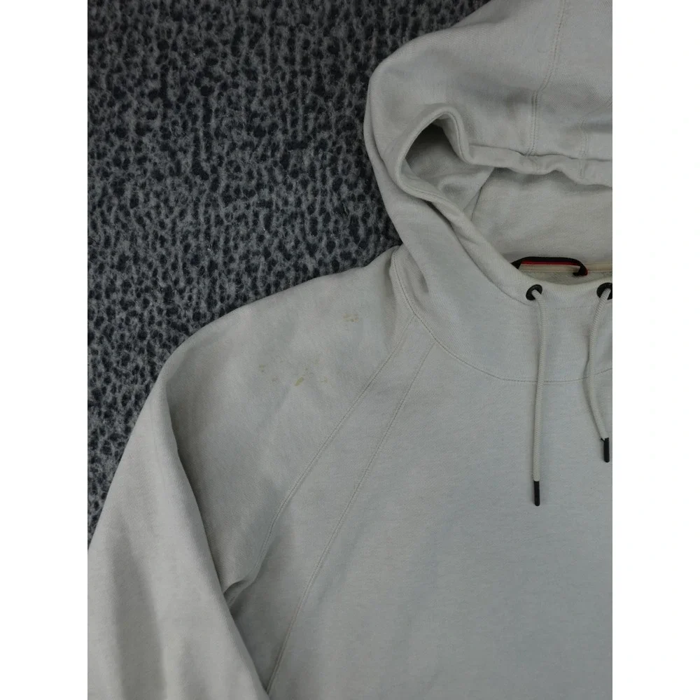Jordan Flight Fleece Hoodie Mens Large Cream‎ Jumpman Pullover Sweatshirt